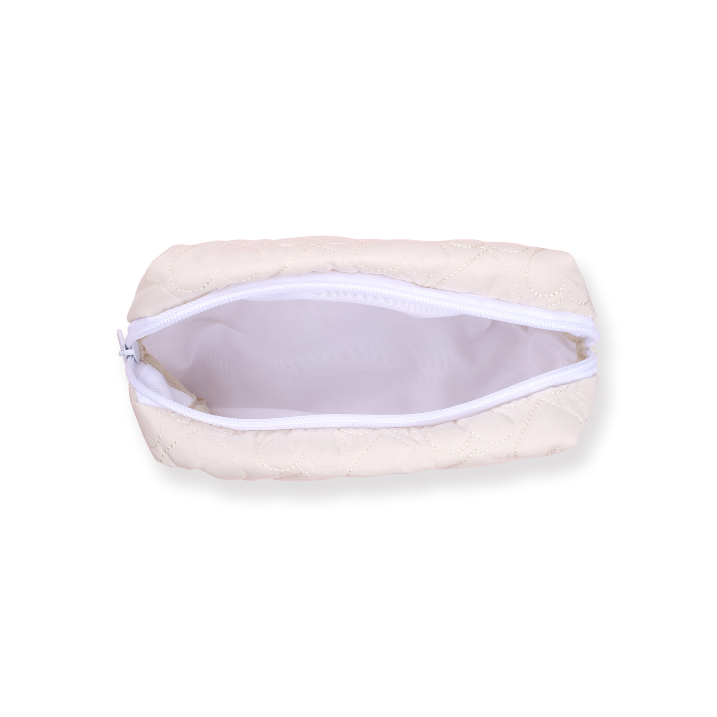 Floral Pencil Pouch - Beige
