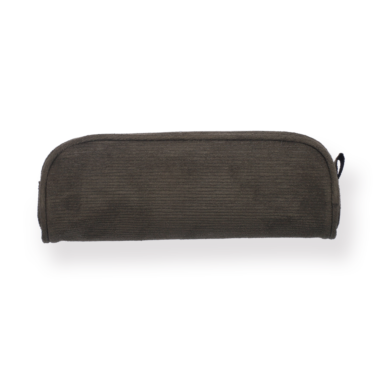 Corduroy Retro Pencil Case - Dark Green